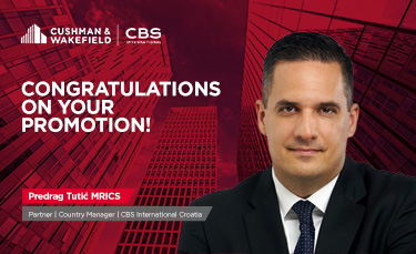 Predrag Tutić, Kushman & Wakefield, nekretnine, promocija